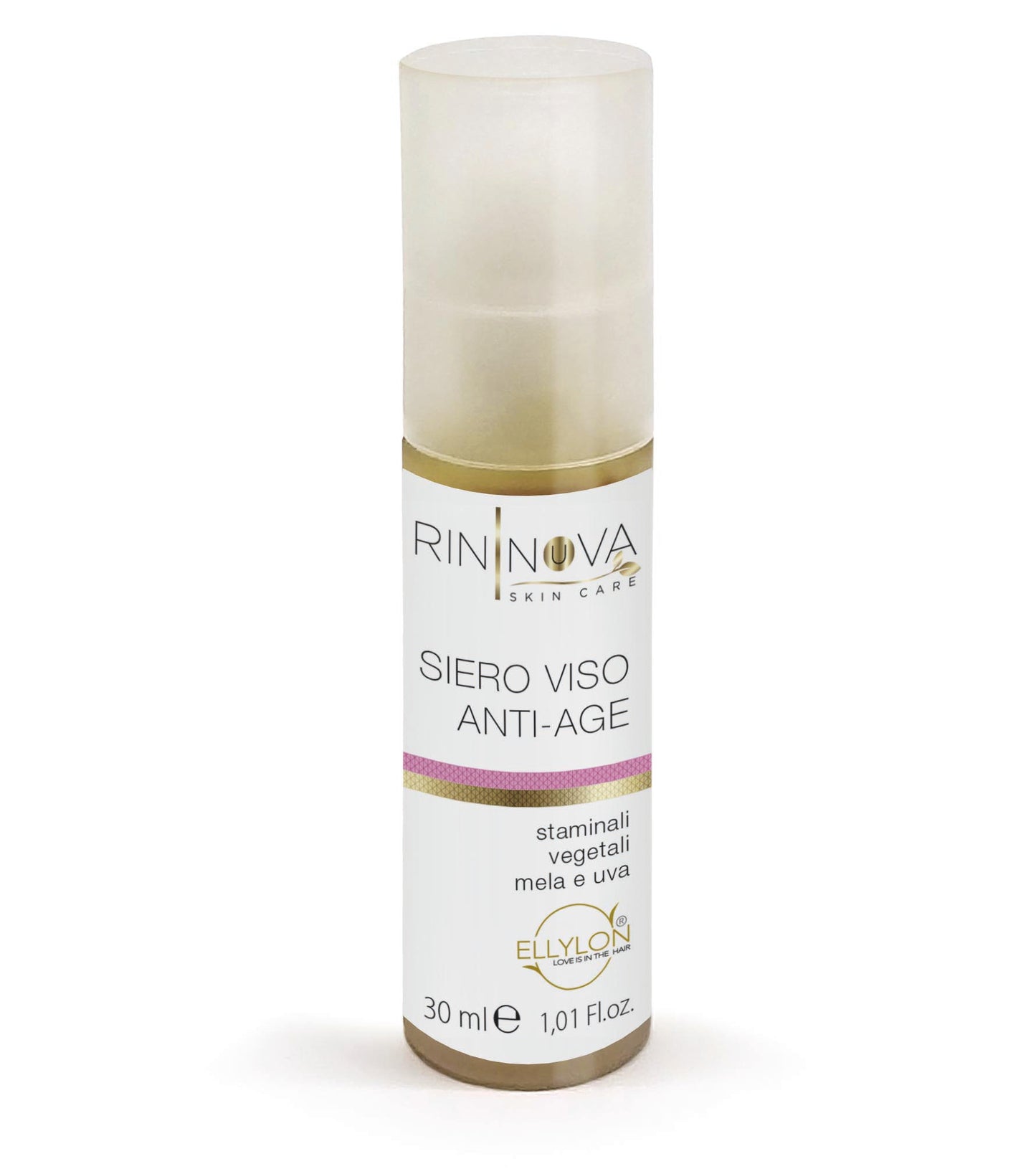 Siero viso anti-age con staminali vegetali mela e uva 30ml
