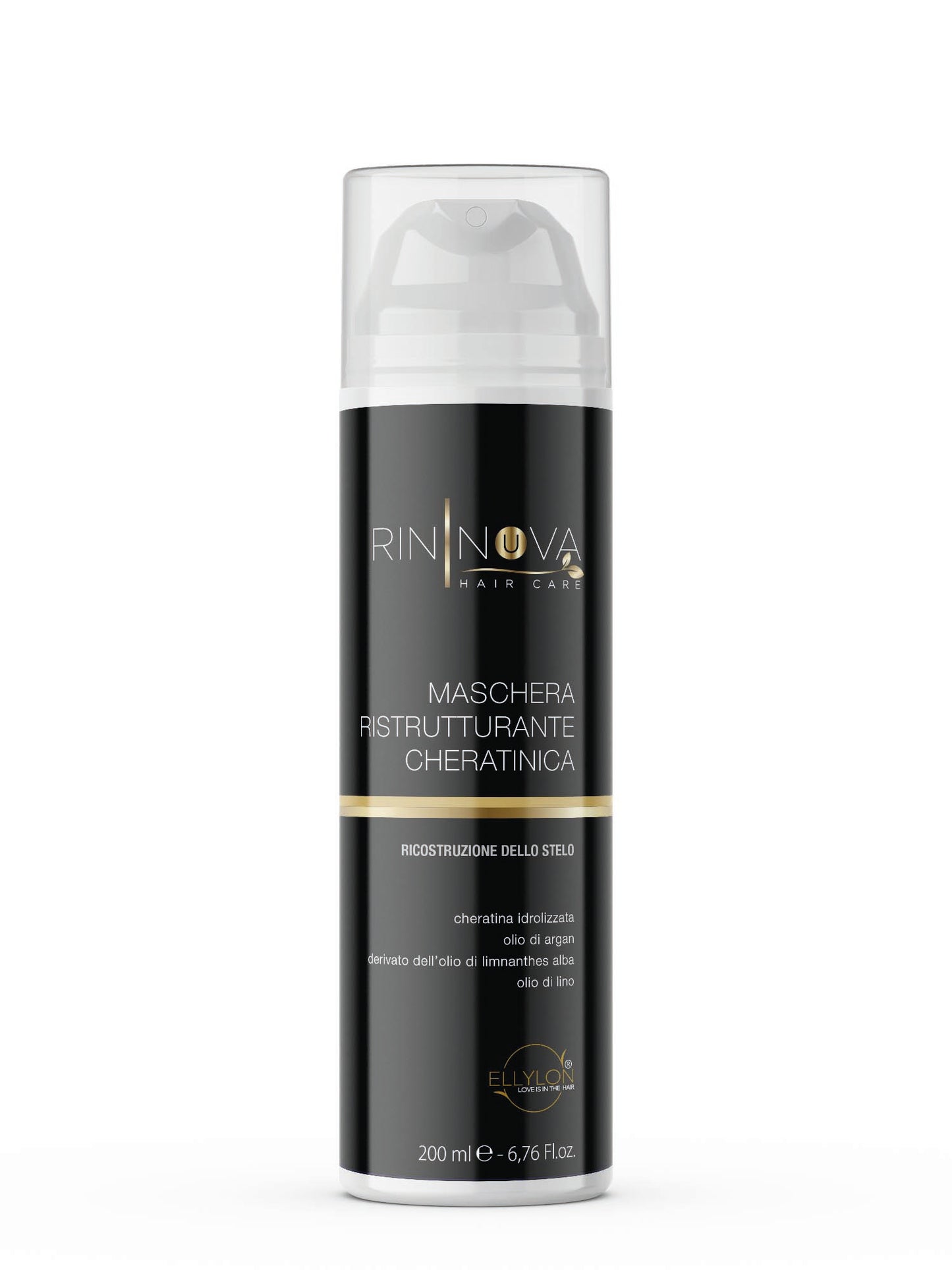 Maschera ristrutturante cheratinica 200ml