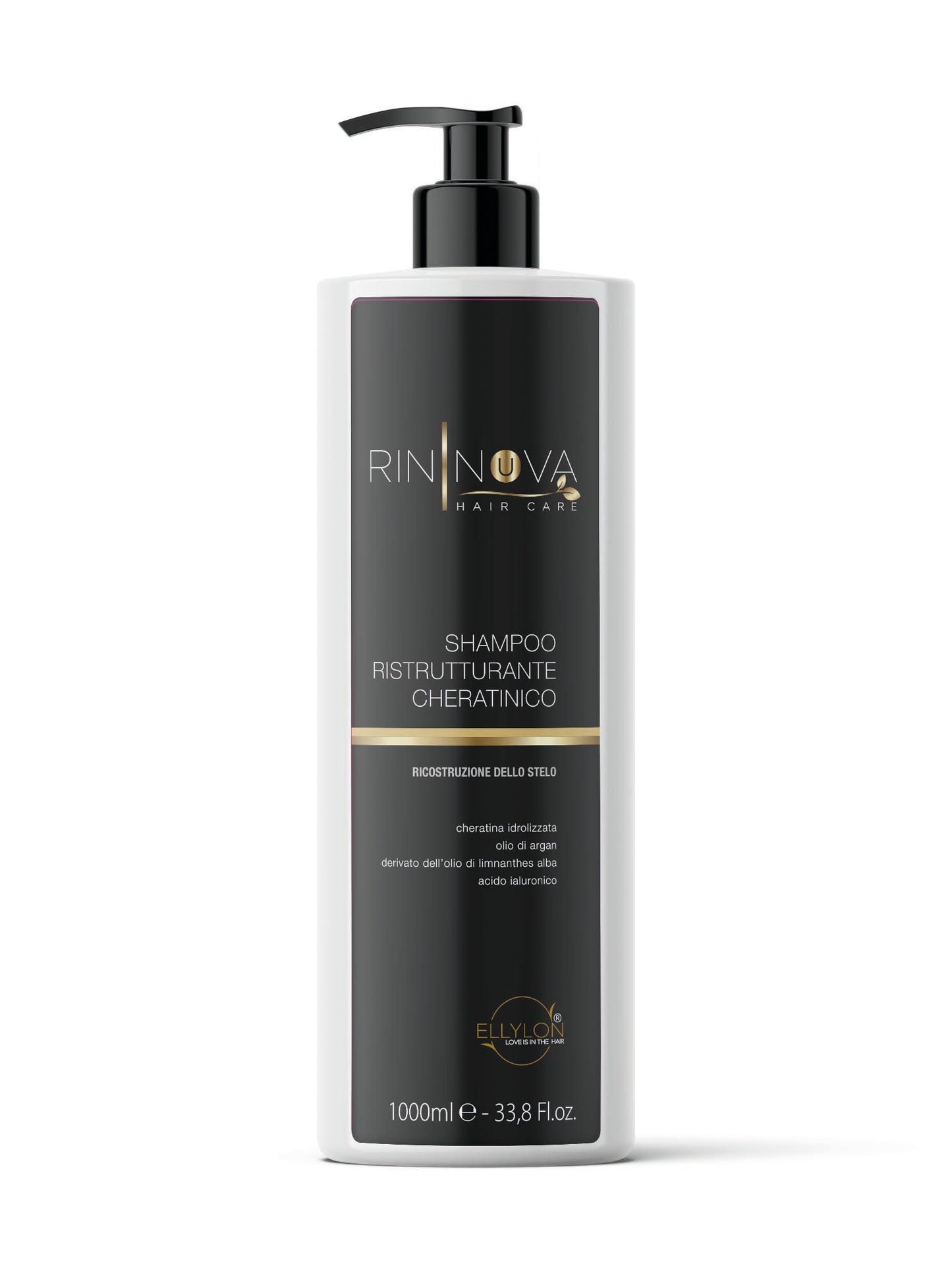Shampoo ristrutturante cheratinico 1000ml