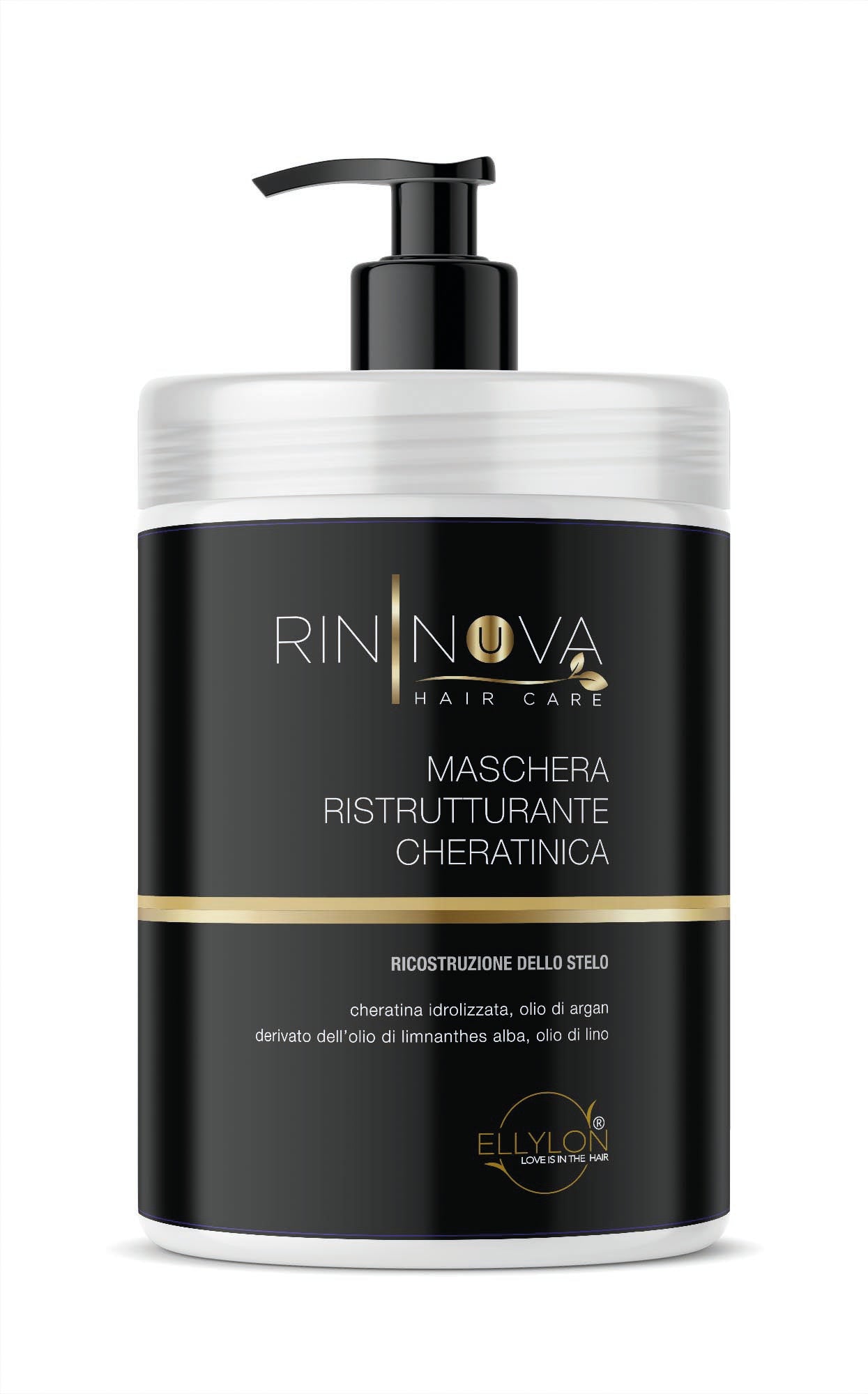 Maschera ristrutturante cheratinica 1000ml